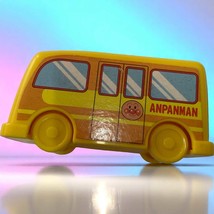 Anpanman Mini Bus Figure - Cute Japanese Character Vehicle Toy 4cm! - $15.00