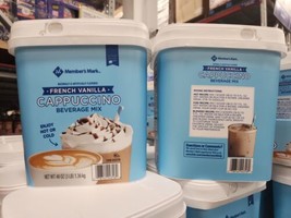 2PACK-Member&#39;s Mark French Vanilla Cappuccino Beverage Mix (48 oz.) - $37.31