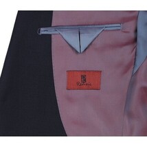Men Renoir Suit Super 140s Soft Wool 2Butto Classic Fit 508-02 Dark Navy 38Short image 4