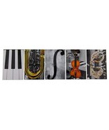 Music Pics Only Photograph Word Letter Art Alphabet Home Decor Office Gift - £19.97 GBP