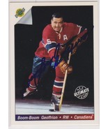 Bernie &#39;Boom-Boom&#39; Geoffrion (d. 2006) Signed Autographed 1992 Ultimate ... - $15.00