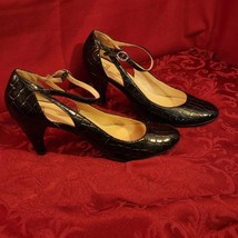 New Directions High Heels shoes size 8 1/2M SRF 1209 Black - £13.14 GBP