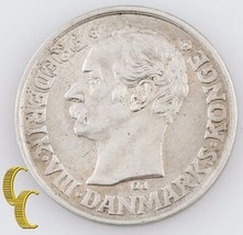 1911(h) VBP GJ Denmark 25 Ore (Extra Fine, XF) Frederick VIII Øre Coin E... - $46.77