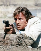 Don Johnson as Sonny Crockett taking aim with gun 8x10 inch photo Miami Vice - £7.79 GBP