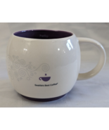 SEATTLE&#39;S BEST COFFEE STARBUCKS BRAND STACKABLE MUG PURPLE HELLO TEA MUG... - $21.93 CAD
