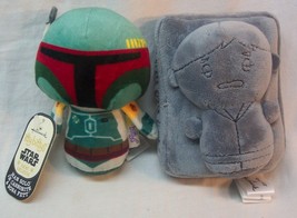 Boba Fett Han Solo Carbonite Hallmark Itty Bittys Star Wars Exclusive Toy New - £94.96 GBP