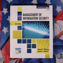 Management of Information Security 6th Edition Whitman Mattord Textbook - £25.83 GBP