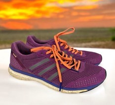 Adidas Adizero Adios Boost 2 #B41001 Purple Running Shoes Sneaker Women’s Size 7 - $39.59