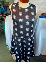 Universal Studios Punisher Marvel Woman&#39;s Dress Sz XL Sleeveless Black Ladies - £37.09 GBP