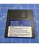 Vintage Software Panasonic Set Up Disk KX-P2130 / 2135 3.5&quot; Floppy Disk - $13.49