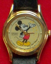 New Vintage Seiko ladies Mickey Mouse Watch! HTF! New - £176.32 GBP