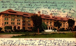 Palo Alto California Vintage Postcard Stanford University Encina Hall BK41 - £1.55 GBP