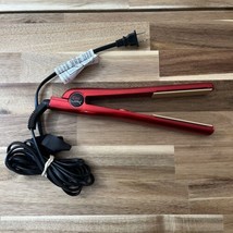 Chi Air Red Flat Iron Model CA1013 Tested! Works Great! - £12.05 GBP