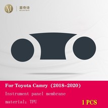 For  Camry 2018-2020Car Interior Center console Transparent TPU Protective film  - £83.29 GBP