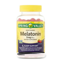Spring Valley Vegetarian Melatonin Gummies, 5 mg, 60 Gummies  - $24.97