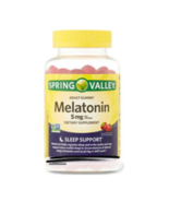 Spring Valley Vegetarian Melatonin Gummies, 5 mg, 60 Gummies  - $24.97