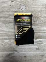 Futuro Men&#39;s XL Dress Socks Firm Compression Black Extra Large 1 Pair - €10,67 EUR