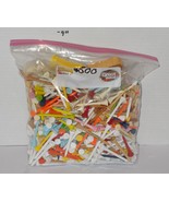Huge Lot of 500 Mixed Golf Tees Fair to Good Condition Some Logos - $922.54 MXN