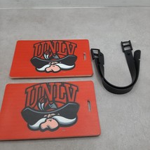 UNLV College Rubber Luggage Tags, Set of 2 - £6.60 GBP