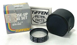 TIFFEN 49mm Close-Up Close Up Lens Set of 3 (+1 +2 +4) w/ Case - $28.05