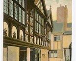 Derby House Postcard Stanley Palace A D 1615 Chester  - $11.88