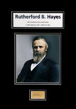 Rutherford B. Hayes Original Autograph Page Cut - £779.00 GBP