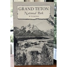 1951 Grand Teton National Park Travel Brochure Vintage Wyoming Booklet Pamphlet - $21.89