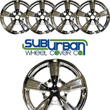 2020-2022 Ford Mustang Ecoboost # IMP-474X 17&quot; Chrome Wheel Skins SET/4 - £86.54 GBP