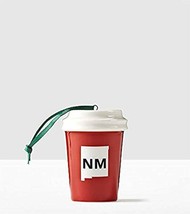 Starbucks New Mexico NM Ornament USA State Local Red Cup 2016 Mermaid Ce... - £18.94 GBP
