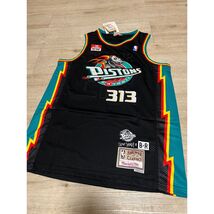 Detroit Pistons Shady 313 Basketball Jersey Size M Eminem NWT Mitchell &amp;... - $99.00