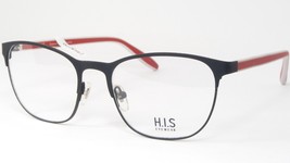 H.I.S Von Mpg HT4114 004 Mattschwarz/Rot/Weiß Einzigartig Brille His - $86.12