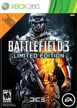 Battlefield 3 Limited Edition Microsoft Xbox 360 Video Game FPS Urban Combat EA - £5.08 GBP