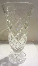 Vintage Waterford Crystal  Kinsale Flower Vase 7&quot; Elegant Crystal - £34.12 GBP