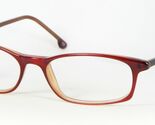 FICTION by L.a. Eyeworks 08-08 BURGUNDY EYEGLASSES GLASSES FRAME 50-17-1... - $62.87