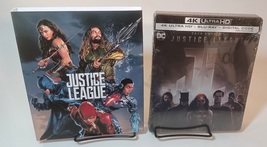 Zack Snyder’s Justice League 4K STEELBOOK (4K+Blu-ray) NEW-Custom Slipcover - £45.58 GBP