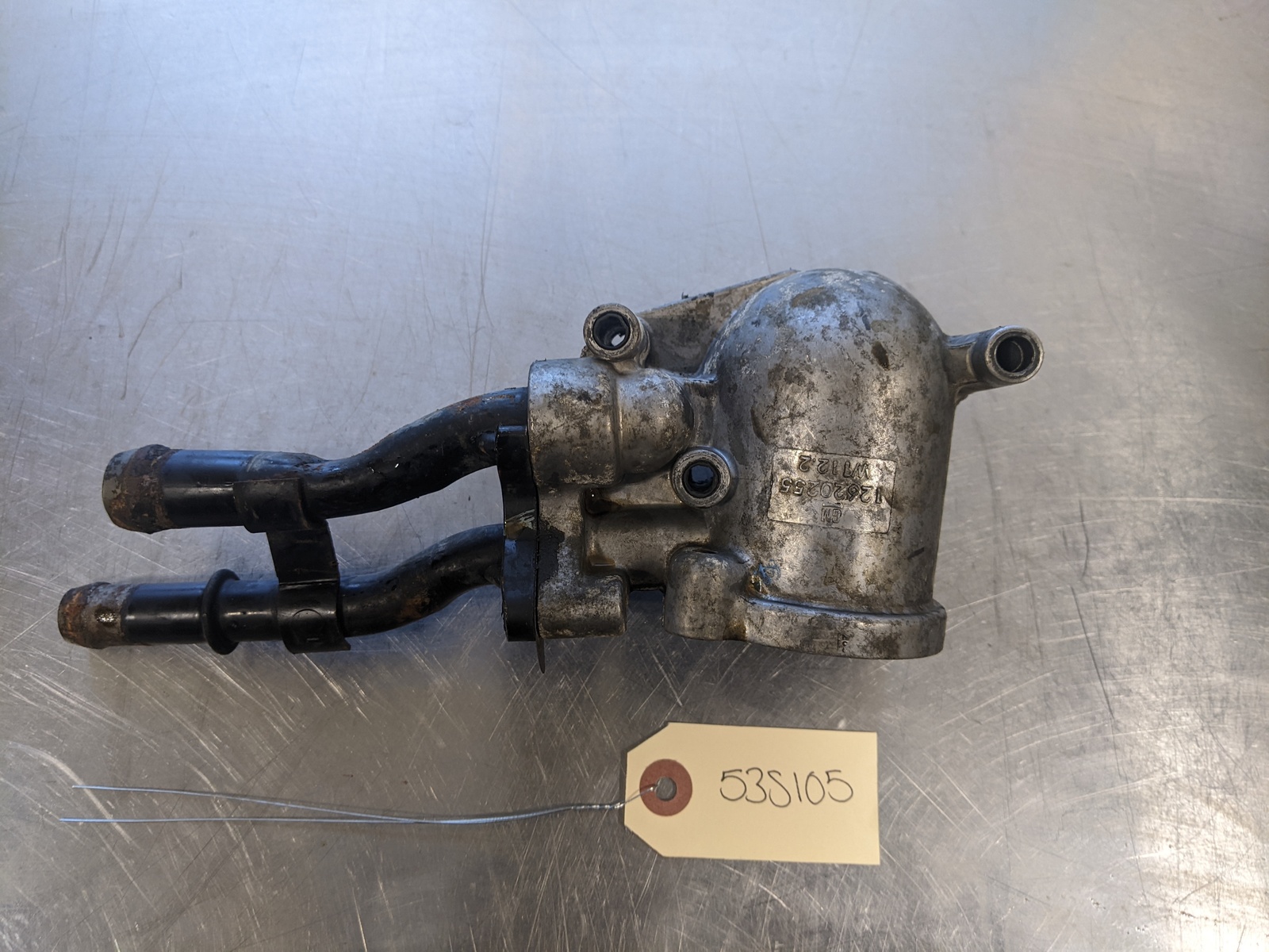 Thermostat Housing From 2005 Cadillac CTS  3.6 12620255 - £27.32 GBP