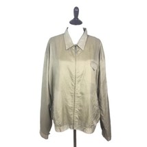 Ralph Lauren POLO GOLF Men Windbreaker Jacket Full Zip Pockets Collar Size XXL - £18.19 GBP