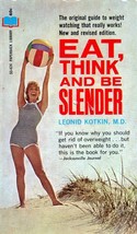 Eat, Think and Be Slender by Dr. Leonid Kotkin / 1967 Paperback - £2.72 GBP