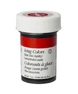 Wilton Icing Color No Taste Red  1 oz Concentrated Gel Colors - $3.03