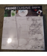 Prime Cuisine Refrigerator Organizer Bin Stackable Food Fridge Storage Box - $20.53 CAD