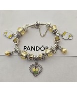 Sunshine Flowers Kitty   - Authentic Pandora Bracelet . - $145.00