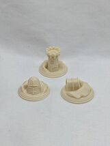Lot Of (3) Dnd RPG Wargaming Plastic Miniature Terrain Rock Treasure Tow... - $6.86