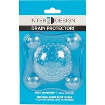 iDesign 22510 Drain Protector Gloss Clear Plastic Gloss - $5.94