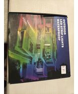 300ft Outdoor LED Strip Lights Waterproof IP68 App Remote, Music Sync RGB - $908.58 MXN