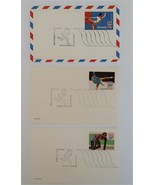 1979 10 Cent 1980 Olympic USPS Postcard 3 Runner Skating Torch Relay Sta... - $374.72 MXN