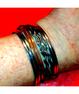 Gorgeous Silver and Cooper Vintage Bracelet - $35.28 CAD