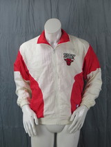 Chicago Bulls Jacket (VTG) - Parachute Jacket - Men&#39;s Medium - £118.83 GBP