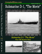 Submarine D-1 Movie USS Squalus Fleet Boats Navy Pat O&#39;Brien Doris Weston WW2 - £13.96 GBP