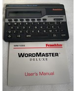 Franklin WORDMASTER WM- 1055 Electronic Speller Thesaurus - $223.92 MXN