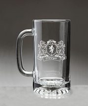 O&#39;Dwyer Irish Coat of Arms Beer Mug with Lions - £24.77 GBP